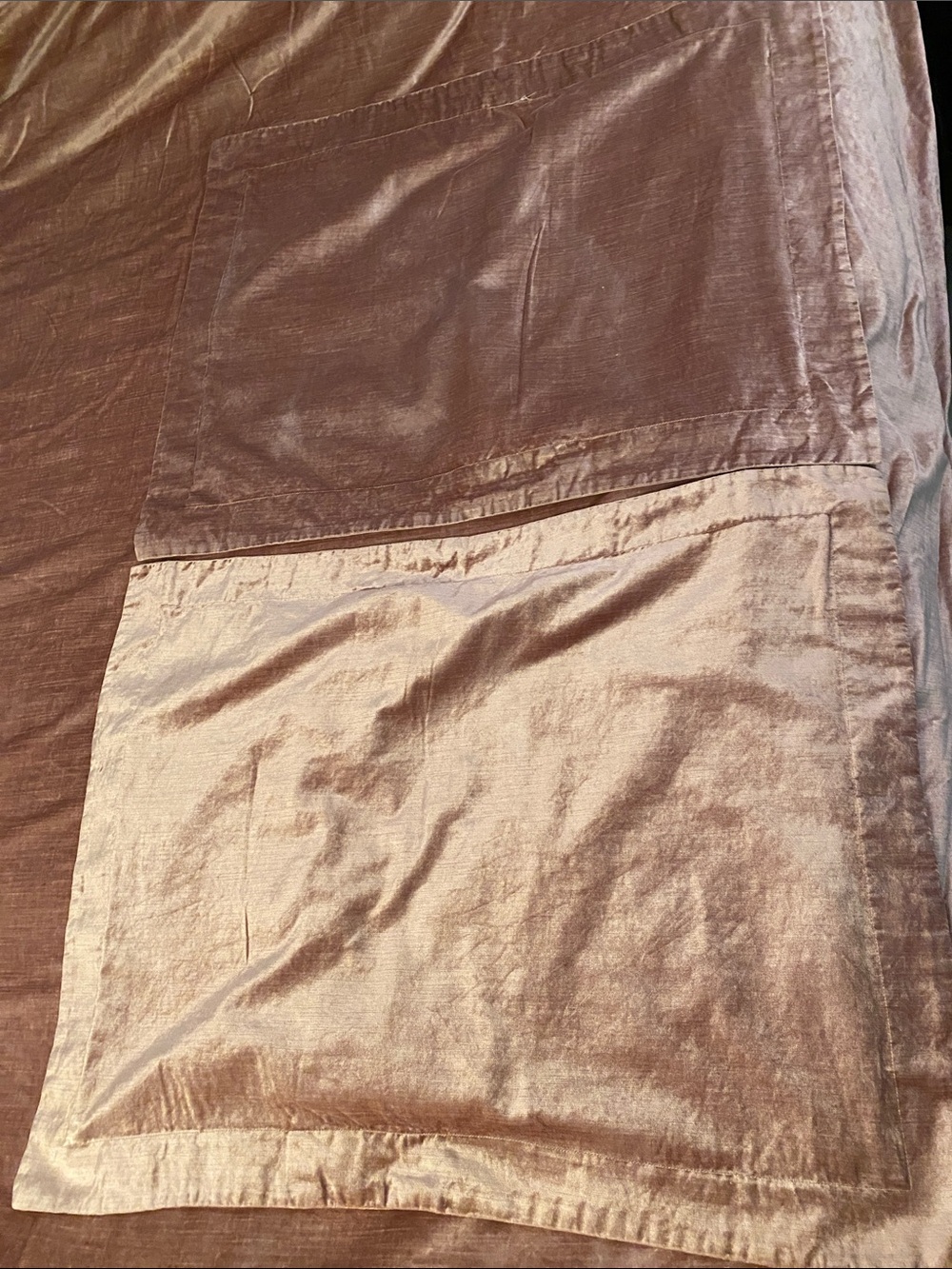 Pottery Barn Velvet Duvet Cover and Two Shams - Picture 5 of 12